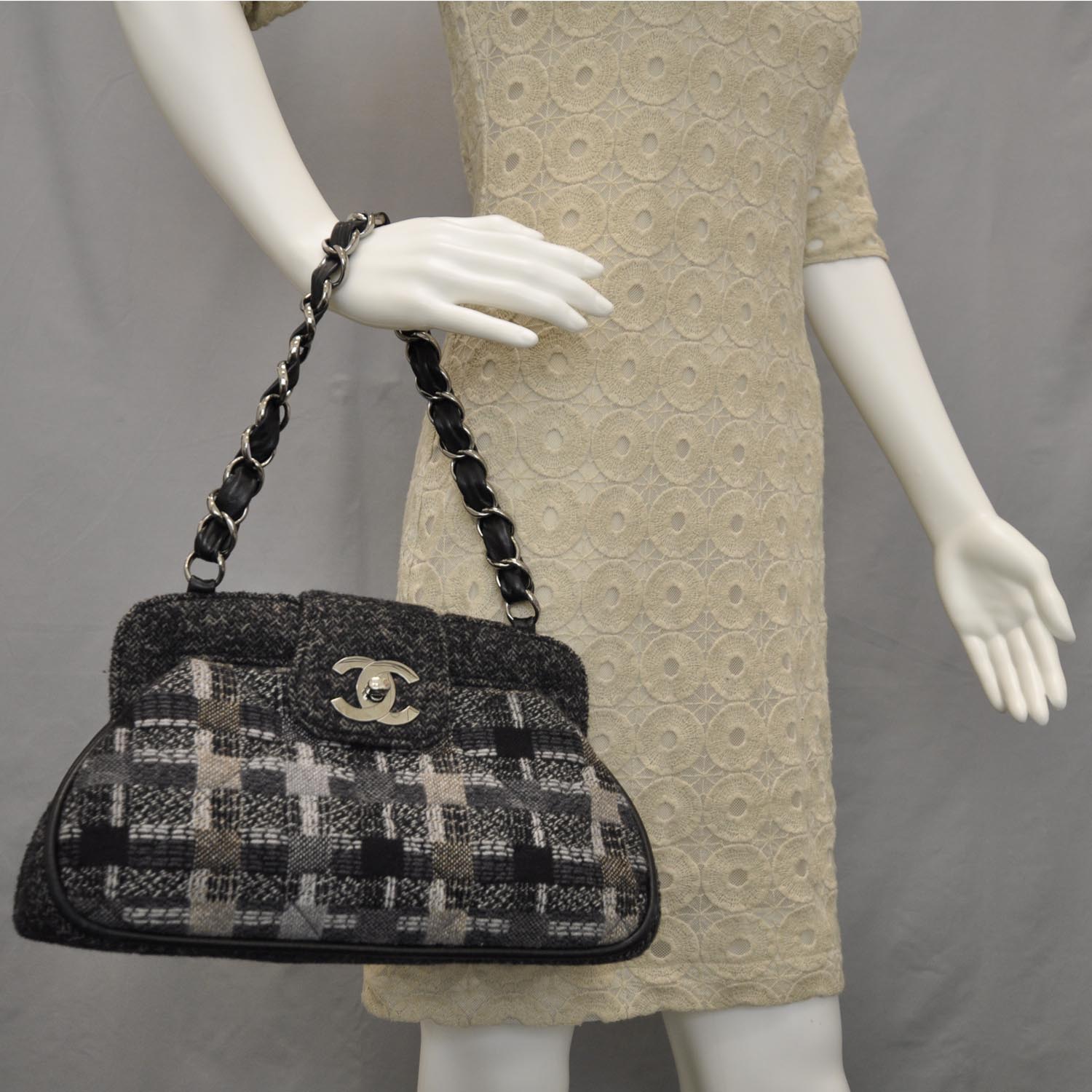 Chanel Tweed Frame Bag 2 of 12