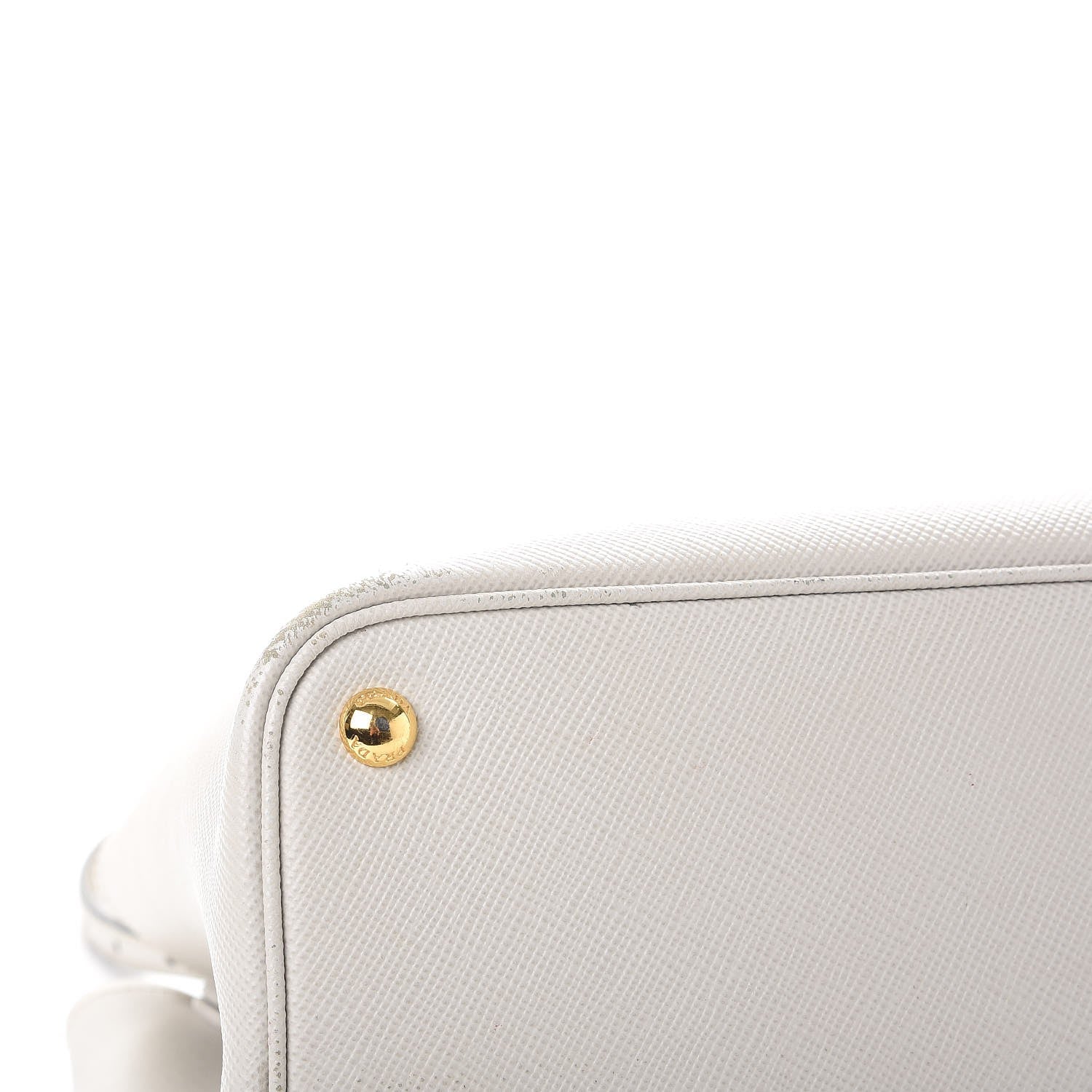 Prada Saffiano Cuir Medium Double Bag Talco Nero Black 9 of 12