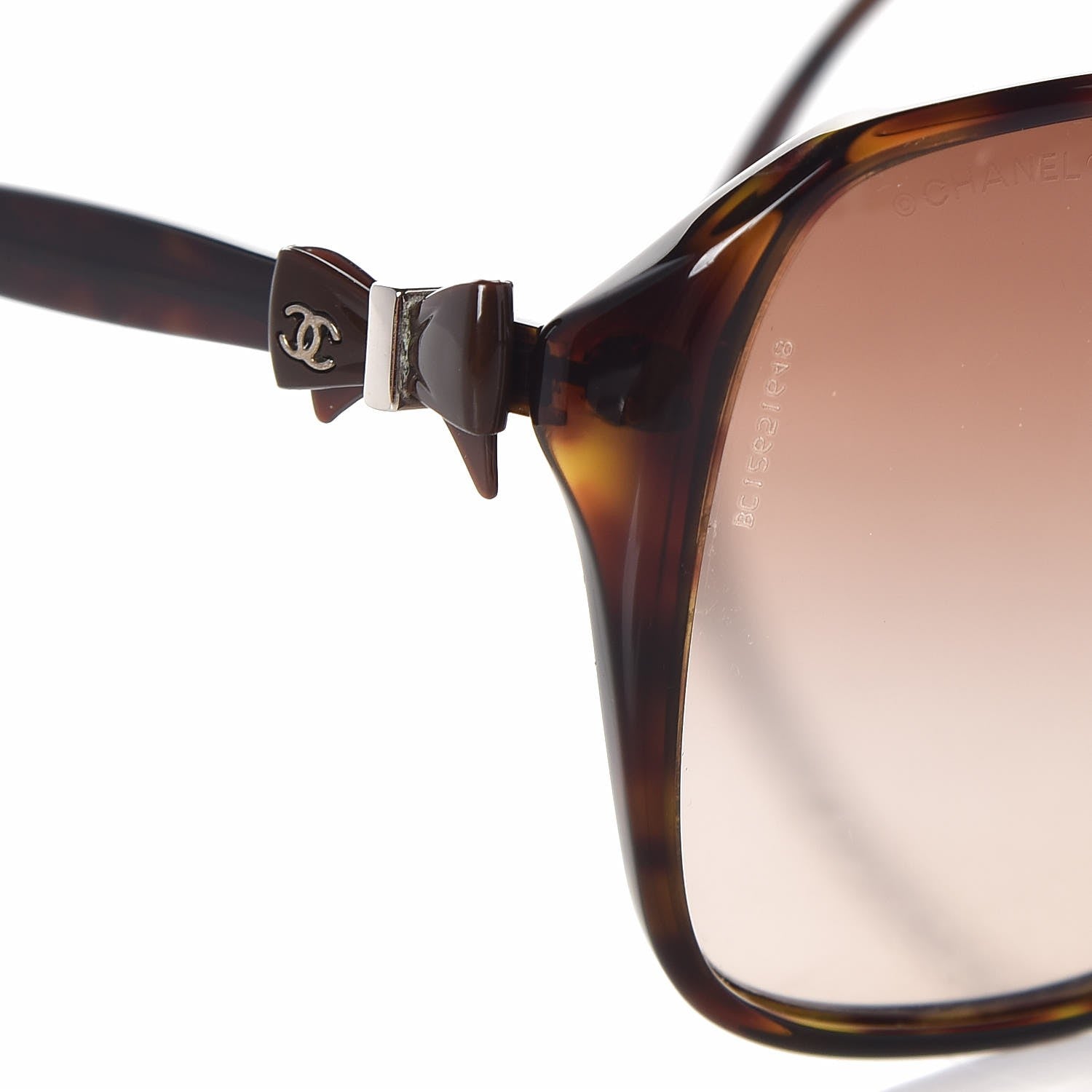 Chanel CC Bow Sunglasses 5205 Tortoise 8 of 9