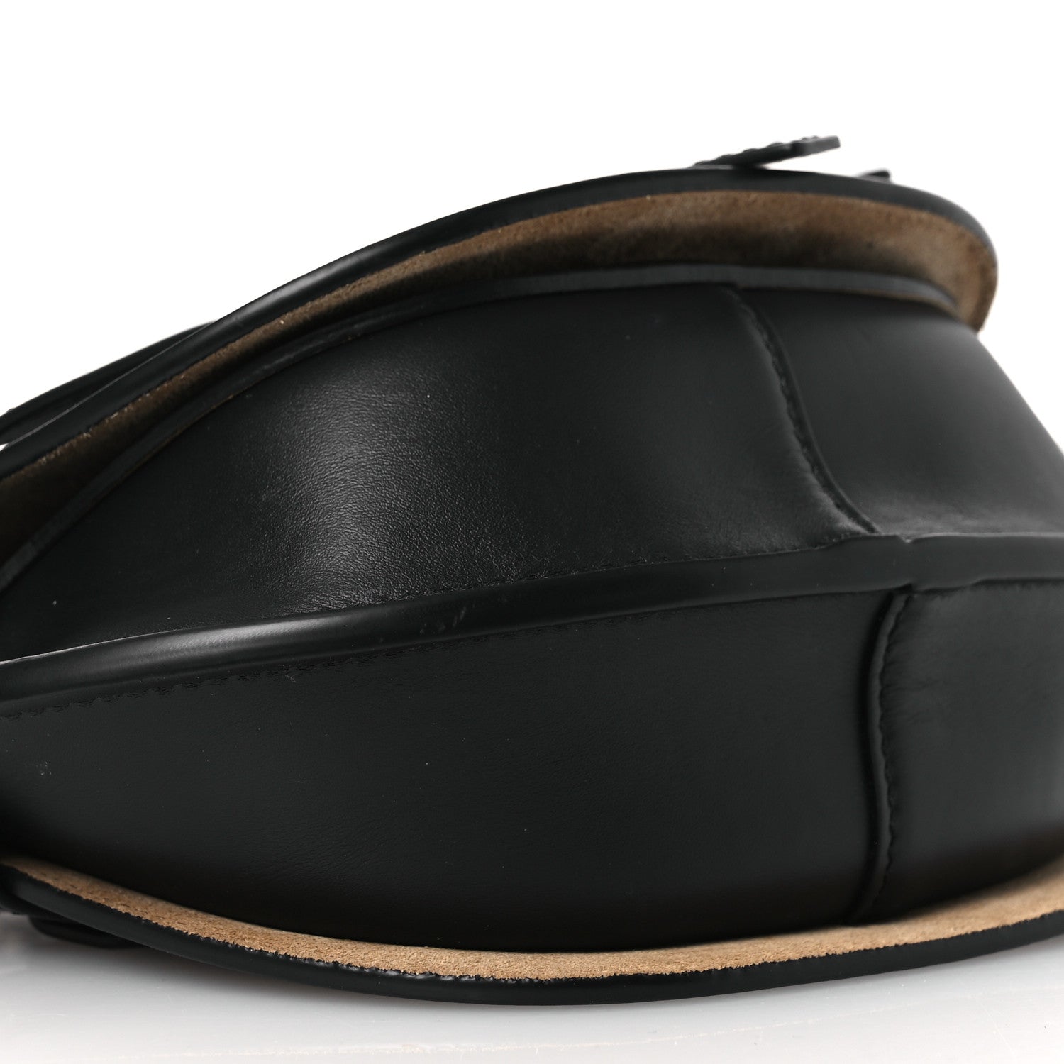Loewe Calfskin Jacquard Mini Gate Dual Bag Black 8 of 13