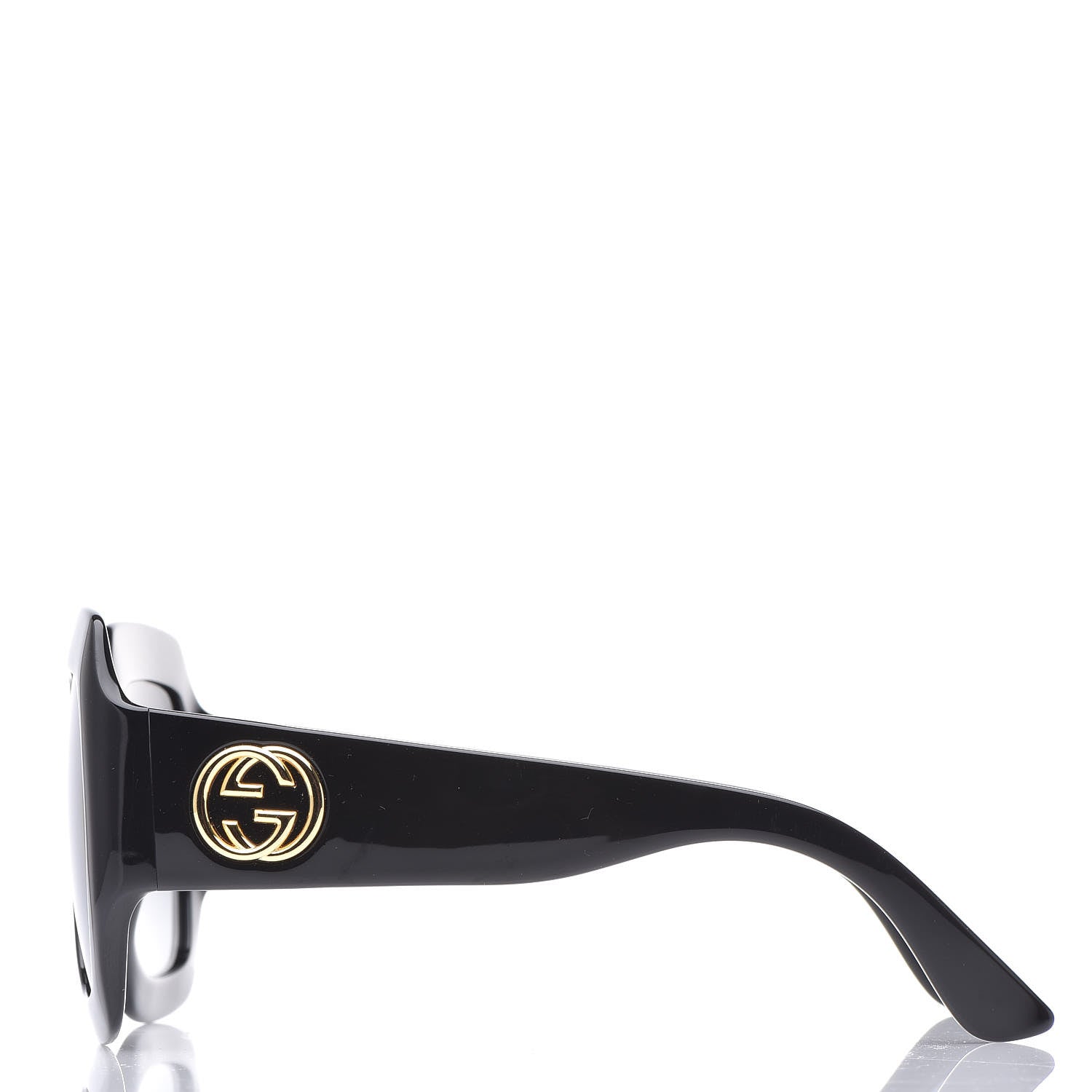 Gucci Acetate Square Frame Sunglasses GG0053S Black 3 of 8