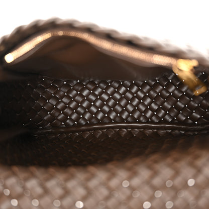 Bottega Veneta Nappa Intreccicio Padded Cobble Shoulder Bag Light Brown 5 of 12