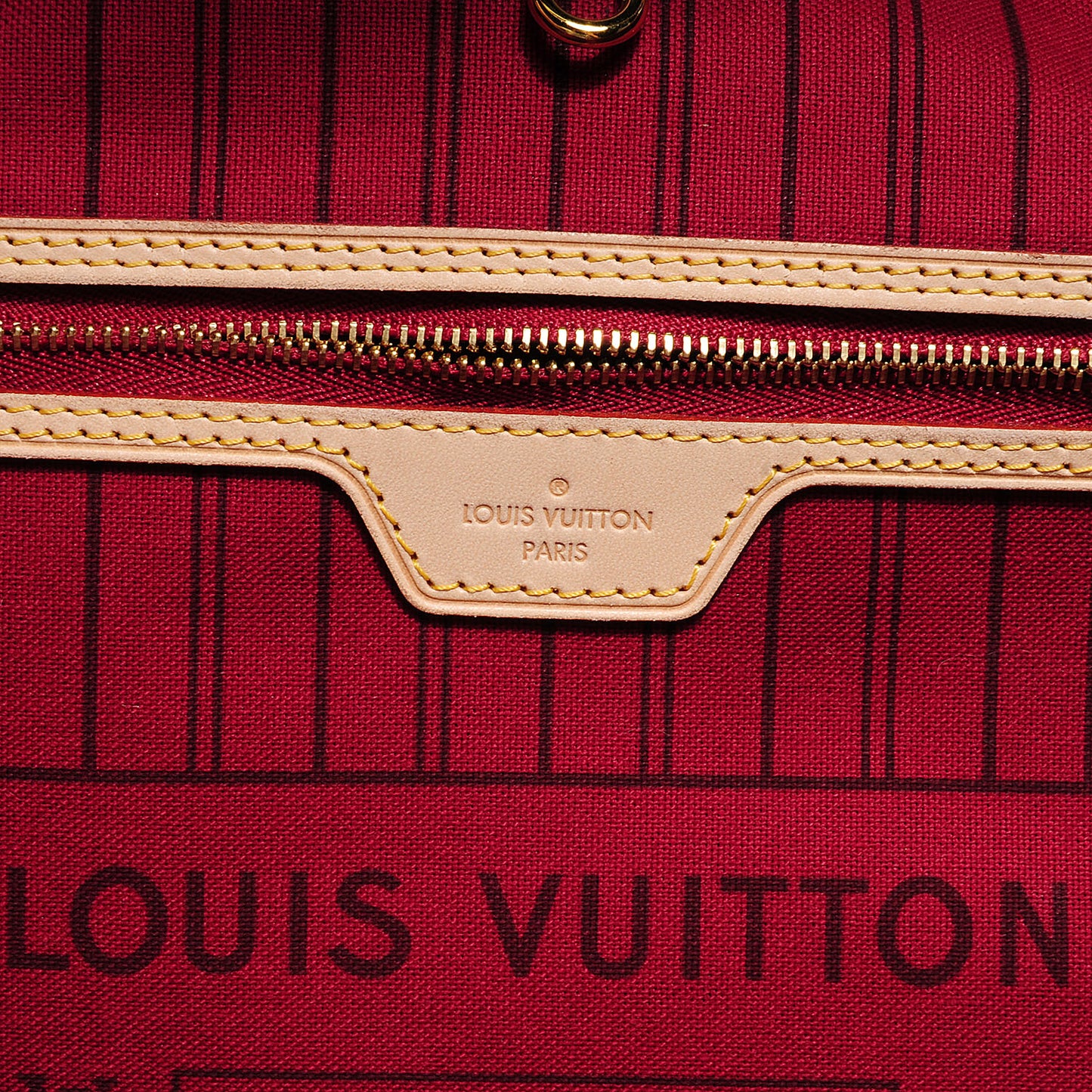 Monogram Neverfull MM Fuchsia