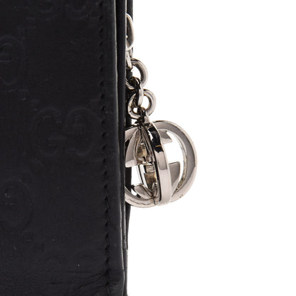 Gucci Guccissima Twins French Wallet Black 15 of 16