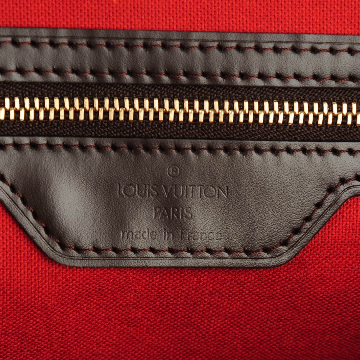 Louis Vuitton Damier Ebene Cabas Mezzo 6 of 8