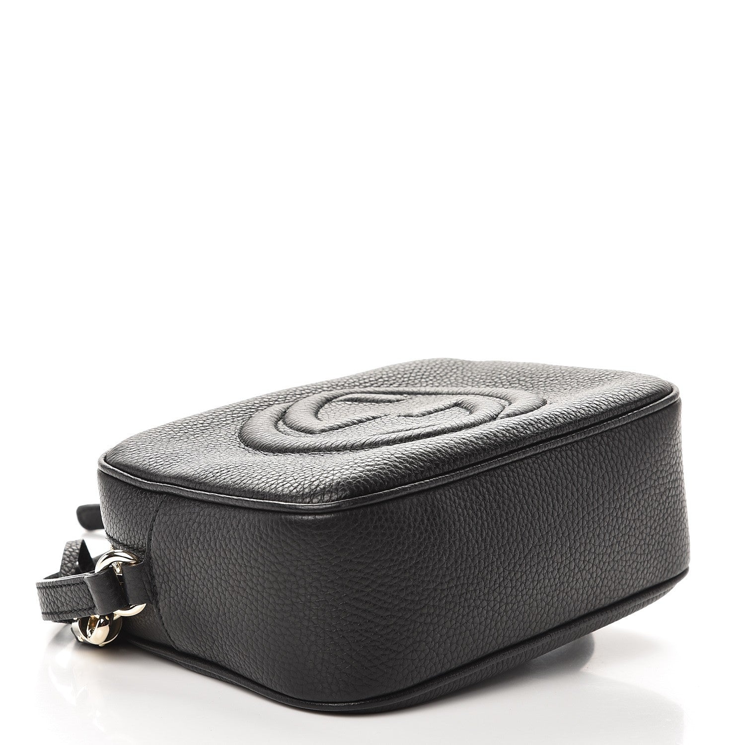 Gucci Pebbled Calfskin Small Soho Disco Bag Black 4 of 7
