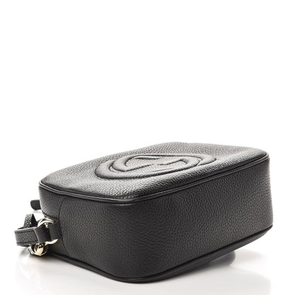Gucci Pebbled Calfskin Small Soho Disco Bag Black 4 of 7