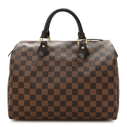 Louis Vuitton Damier Ebene Speedy 30 1 of 11