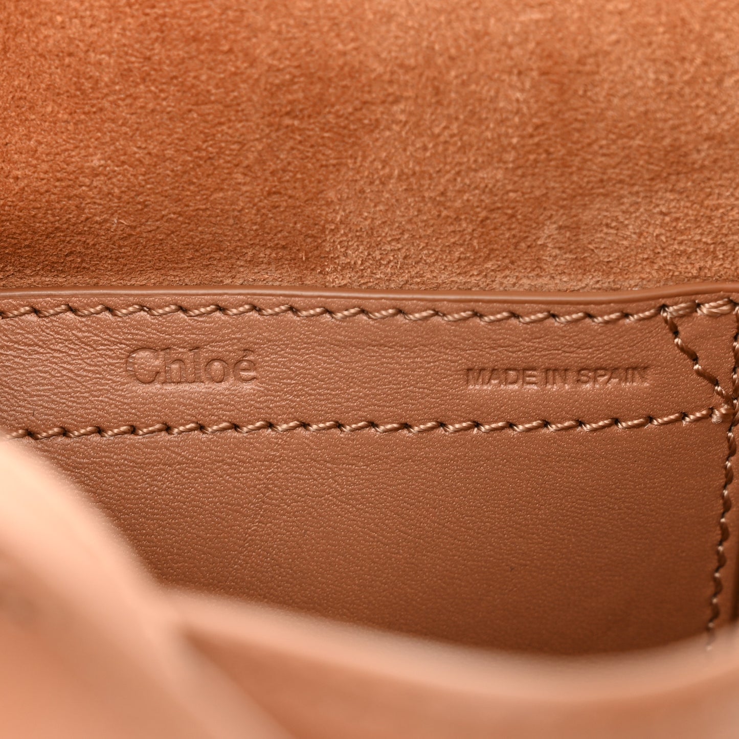 Smooth Calfskin Braided Small Marcie Saddle Bag Light Tan