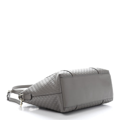 Gucci Soft Microguccissima Small Zippered Satchel Loess 3 of 11