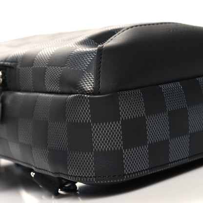 Louis Vuitton Damier Graphite Avenue Sling Bag Onyx Silver 8 of 10