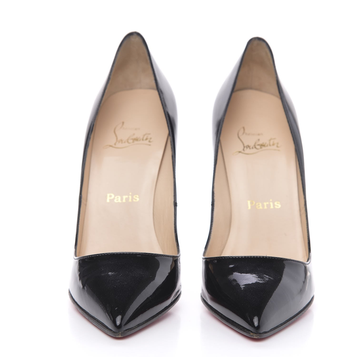 Christian Louboutin Patent Pigalle 120 Pumps 37.5 Black 2 of 11