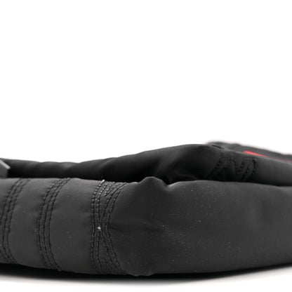 Christian Louboutin Nylon Sneaker Sole Loubideal Messenger Bag Black Loubi 9 of 11