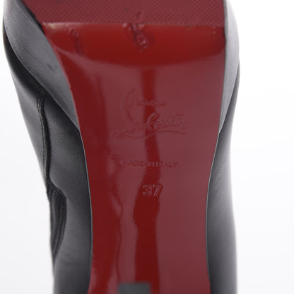 Christian Louboutin Calfskin Bianca Botta 140 Knee Boots 37 Black 8 of 10