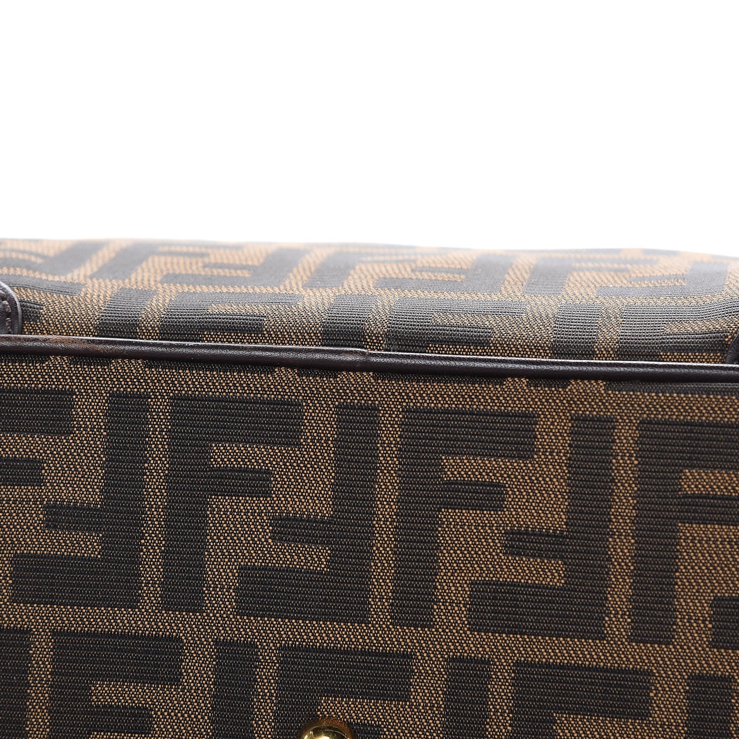 Fendi Zucca Satchel Tobacco 10 of 22