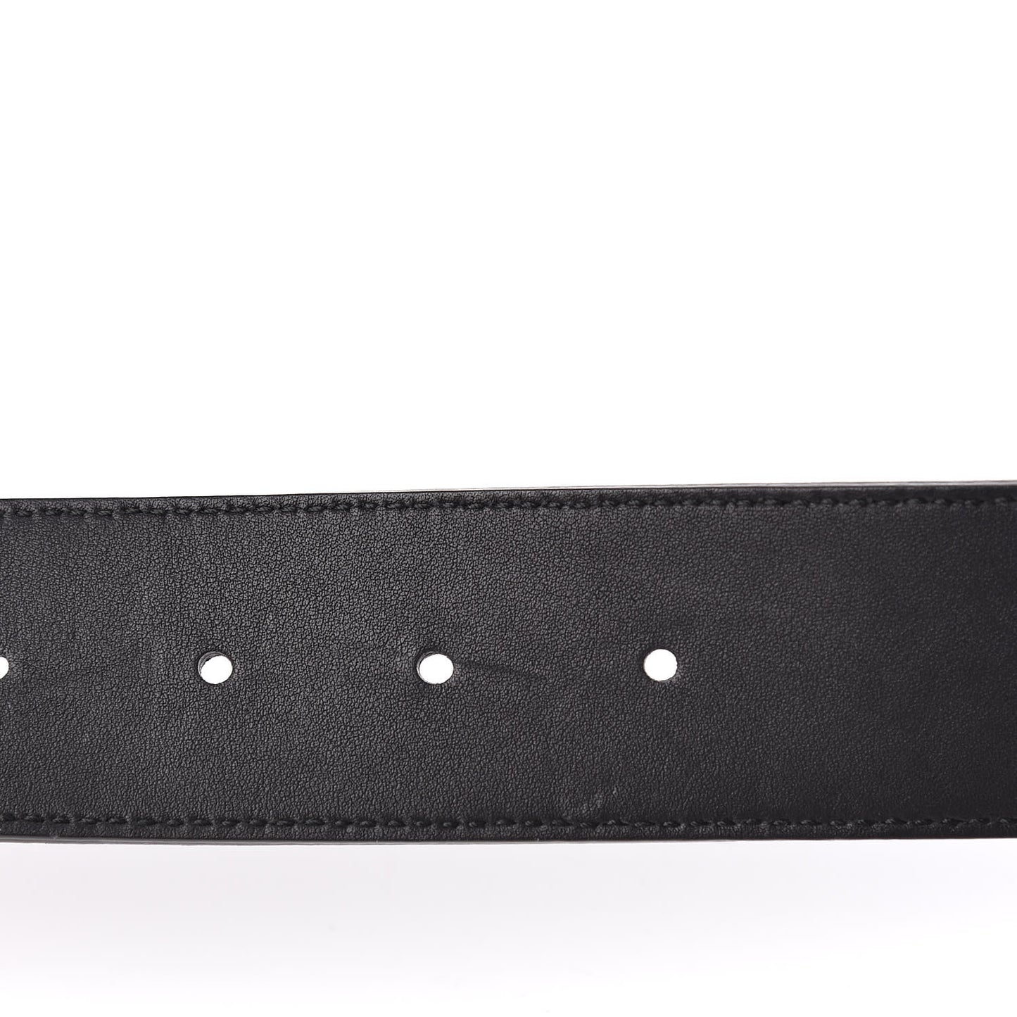 Textured Calfskin Double G 40mm Belt 75 30 Black