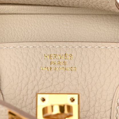 Hermes Togo Birkin 25 Craie 6 of 11