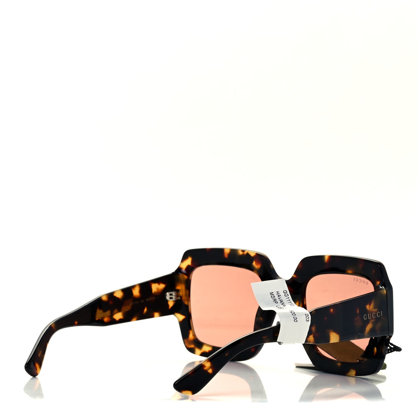 Square Sunglasses GG1111S Havana