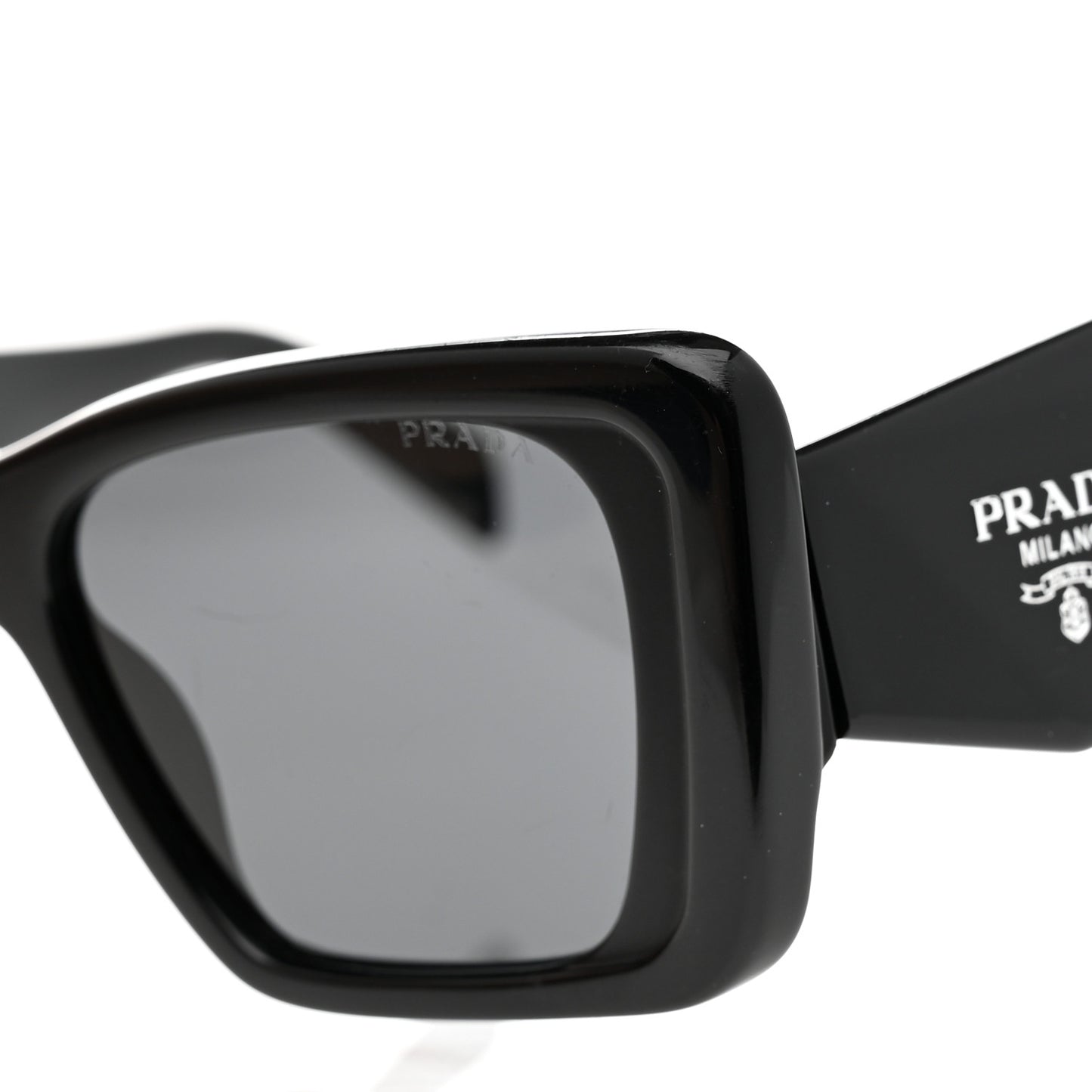 Acetate Symbole Sunglasses SPR 08Y Black