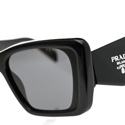 Prada Acetate Symbole Sunglasses SPR 08Y Black 7 of 9