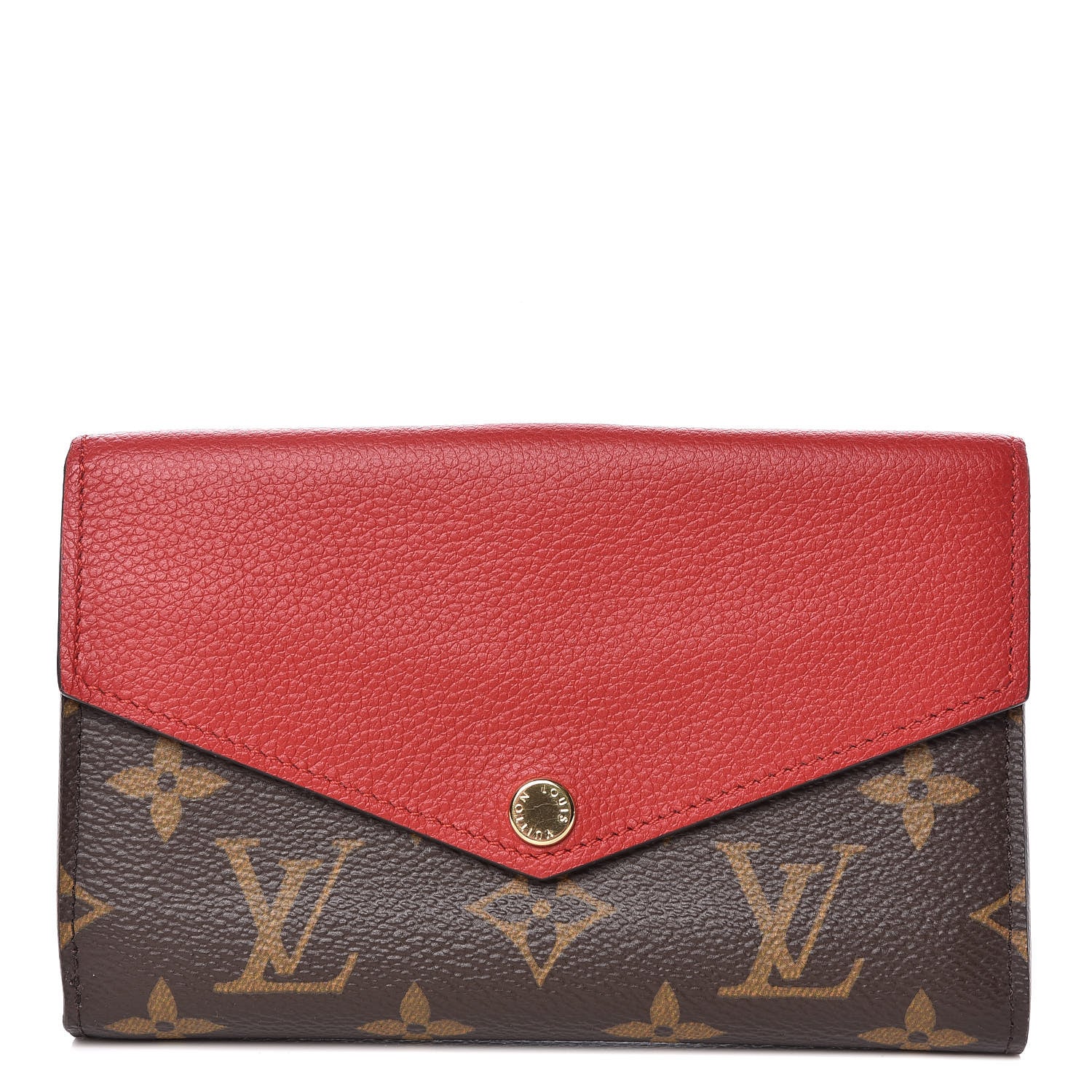 Louis Vuitton Monogram Pallas Compact Wallet Cherry 1 of 9