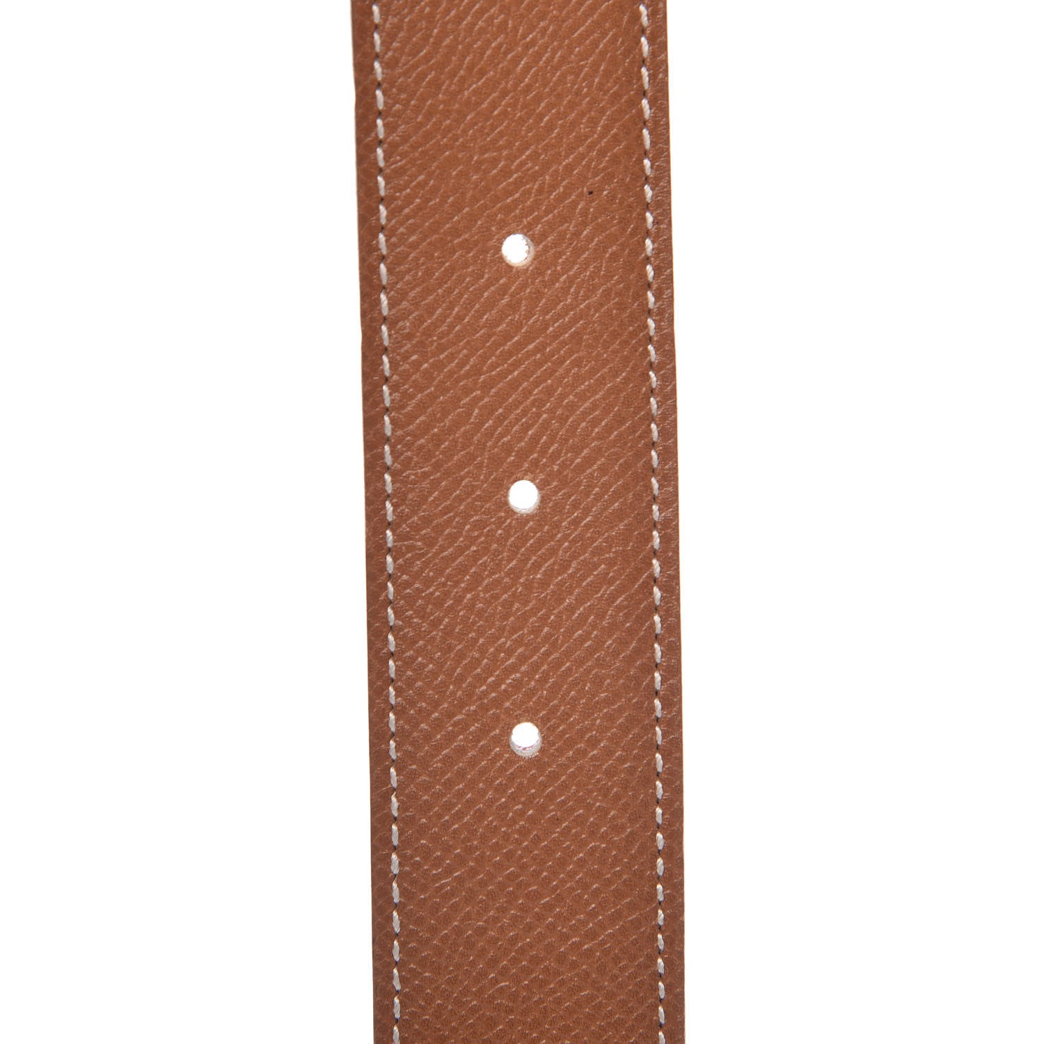 Hermes Epsom Reversible Belt Strap 68 Gold Rouge H 5 of 6