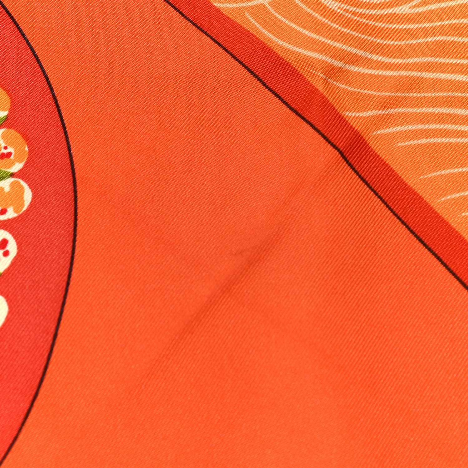 Hermes Silk Sulfure et Presse Papiers II Scarf 90 8 of 8