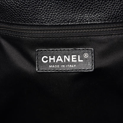 Chanel Caviar Quilted Grand Shopping Tote GST Black 7 of 16