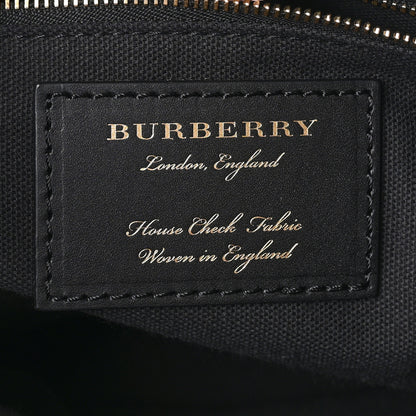 Burberry Derby Calfskin House Check Medium Banner Tote Pale Orchid 7 of 10