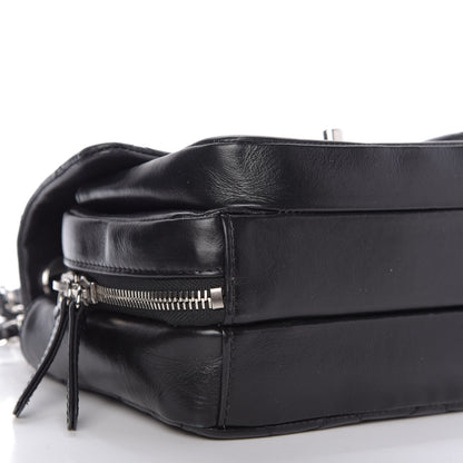Chanel Aged Calfskin Quilted Express Zip Around Flap Black 6 of 10