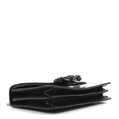 Gucci Pebbled Calfskin Small Dionysus Shoulder Bag Black 4 of 14