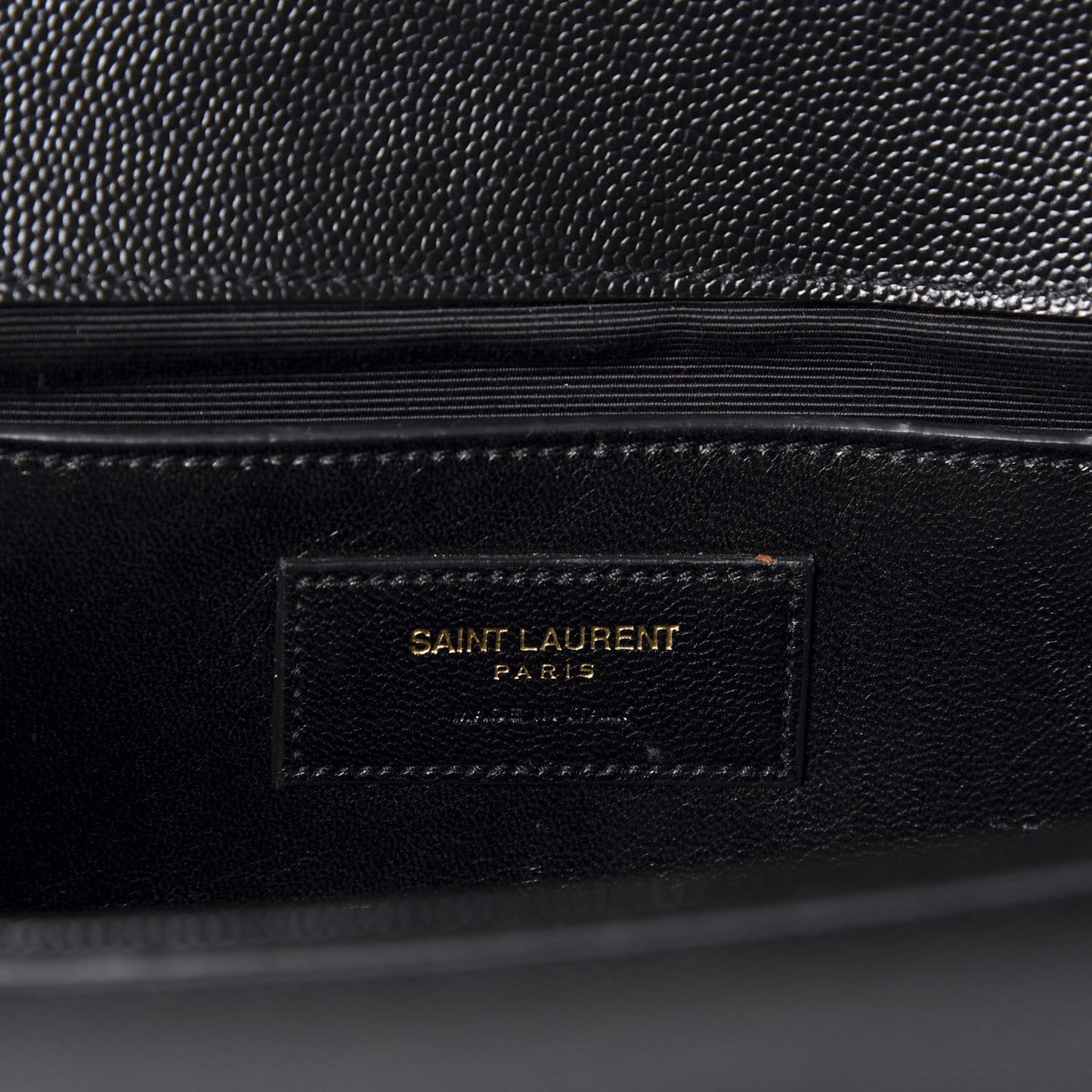 Grain De Poudre Monogram Cassandre Clutch Black