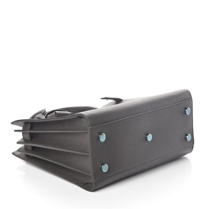 Saint Laurent Grained Calfskin Baby Sac De Jour Coal 4 of 9