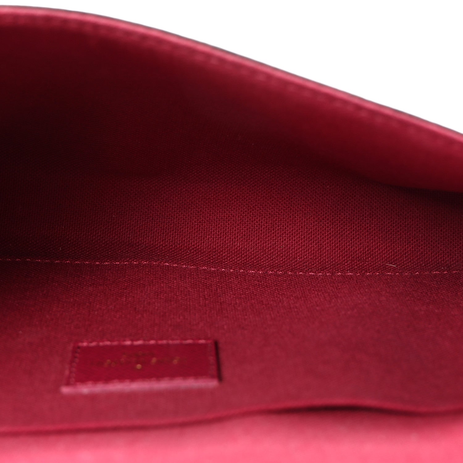 Louis Vuitton Monogram Pochette Felicie Chain Wallet Fuchsia 6 of 11