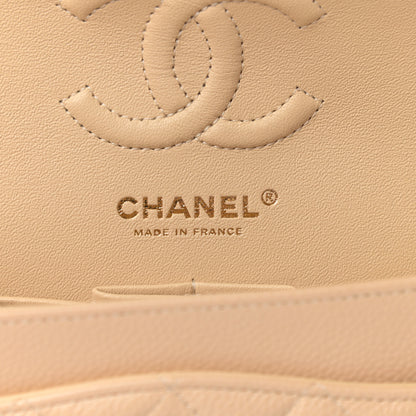 Chanel Caviar Quilted Small Double Flap Beige 6 of 10