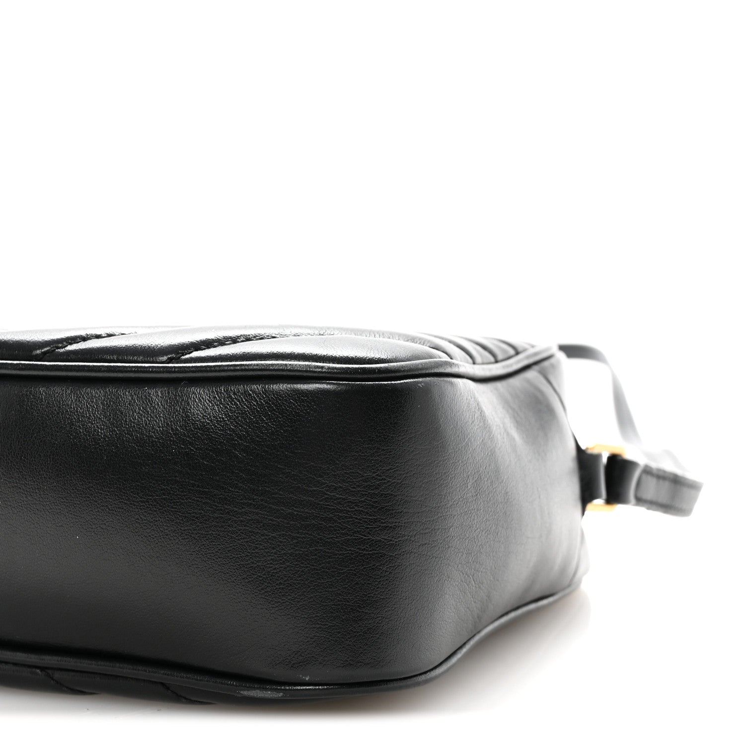 Saint Laurent Calfskin Matelasse Monogram Lou Camera Bag Black 9 of 10