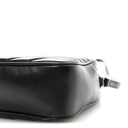 Saint Laurent Calfskin Matelasse Monogram Lou Camera Bag Black 9 of 10