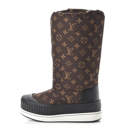 Louis Vuitton Monogram Polar Flat High Boots 37 1 of 8