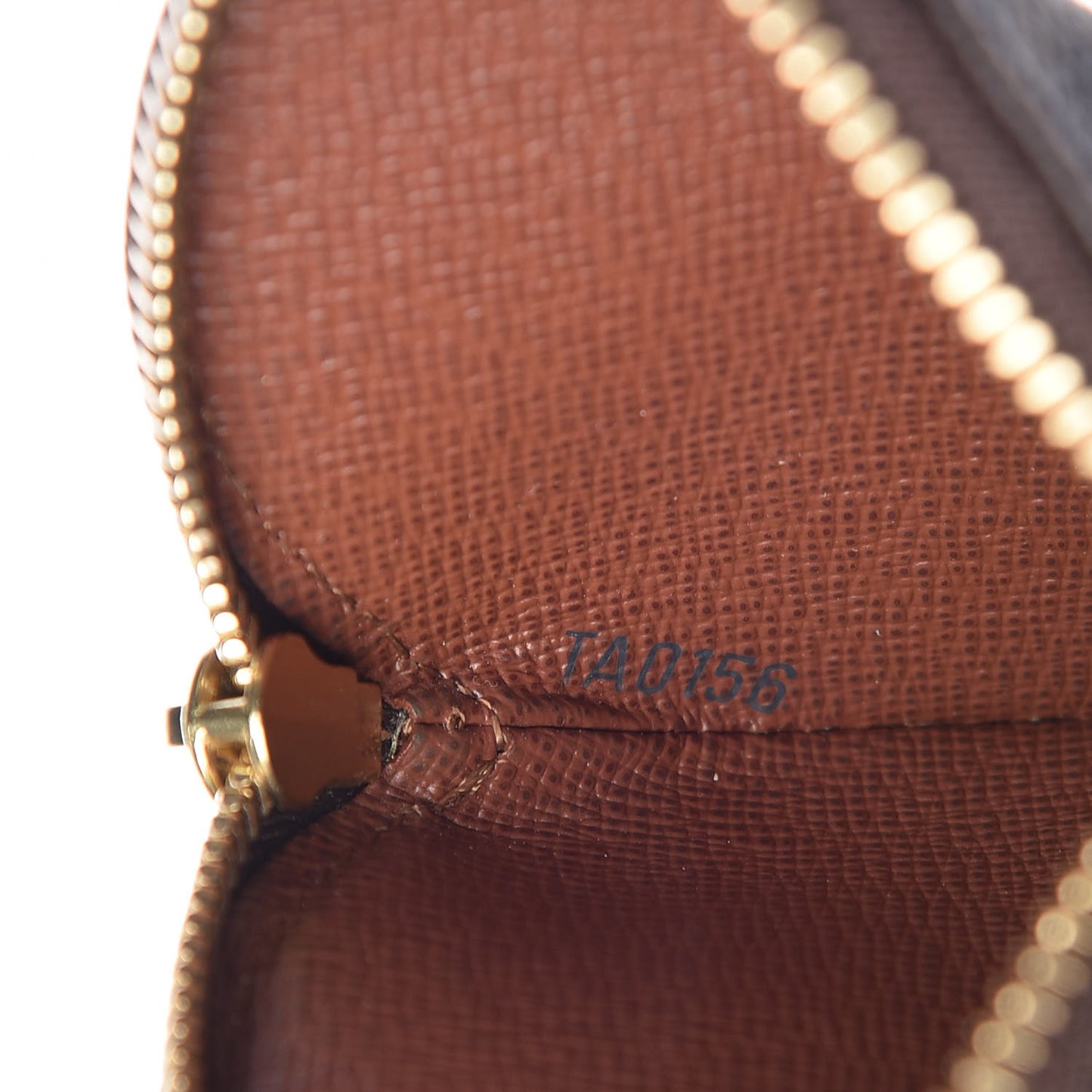 Monogram Round Coin Purse