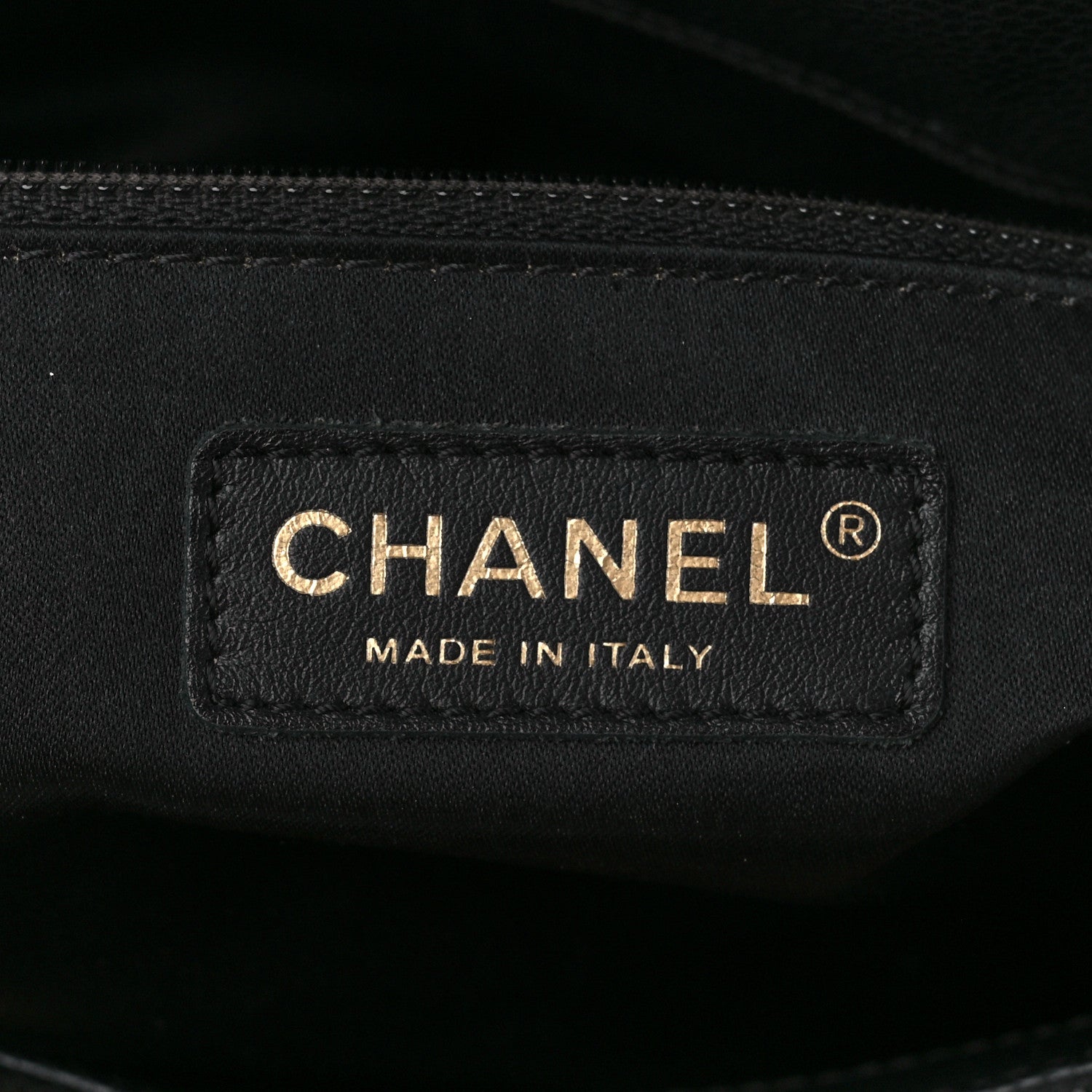 Chanel Caviar Quilted Grand Shopping Tote GST Black 6 of 10