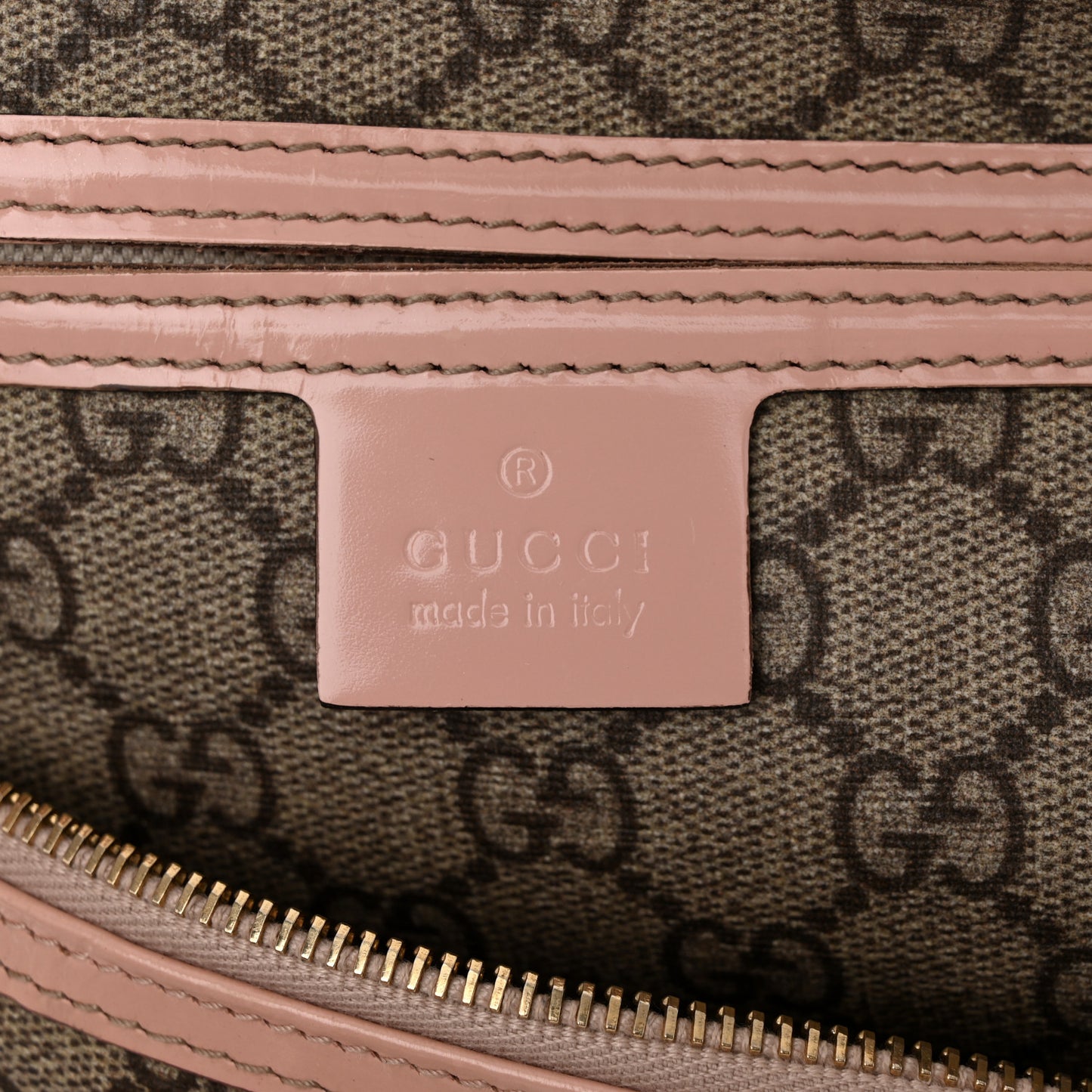 GG Plus Monogram Mermaid Medium Joy Boston Pink
