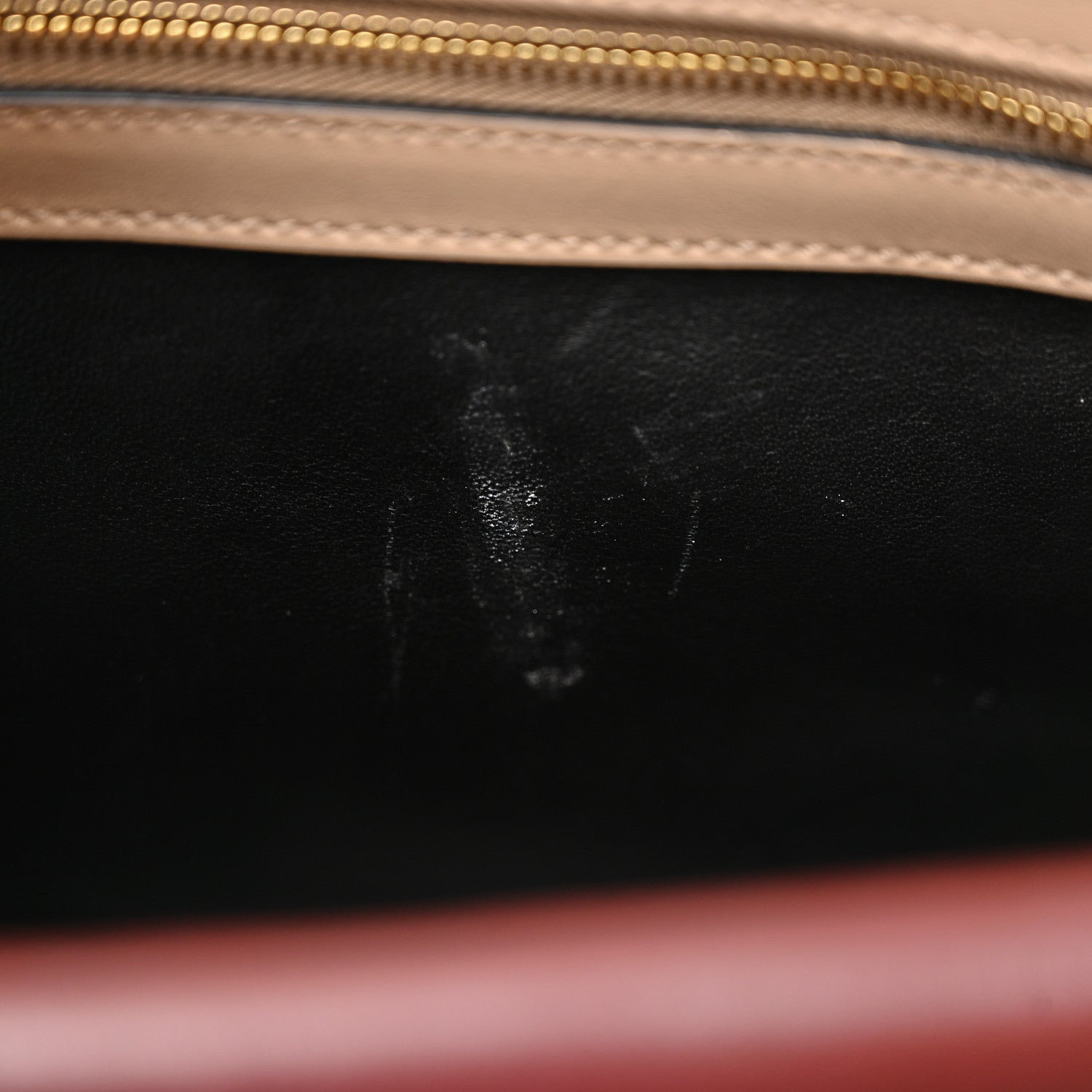 Prada Saffiano City Calfskin Bibliothèque Top Handle Cammeo Granato 7 of 10