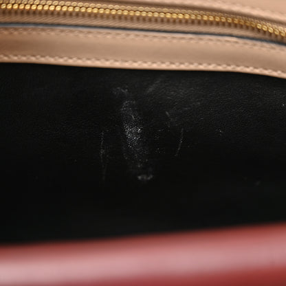 Prada Saffiano City Calfskin Bibliothèque Top Handle Cammeo Granato 7 of 10