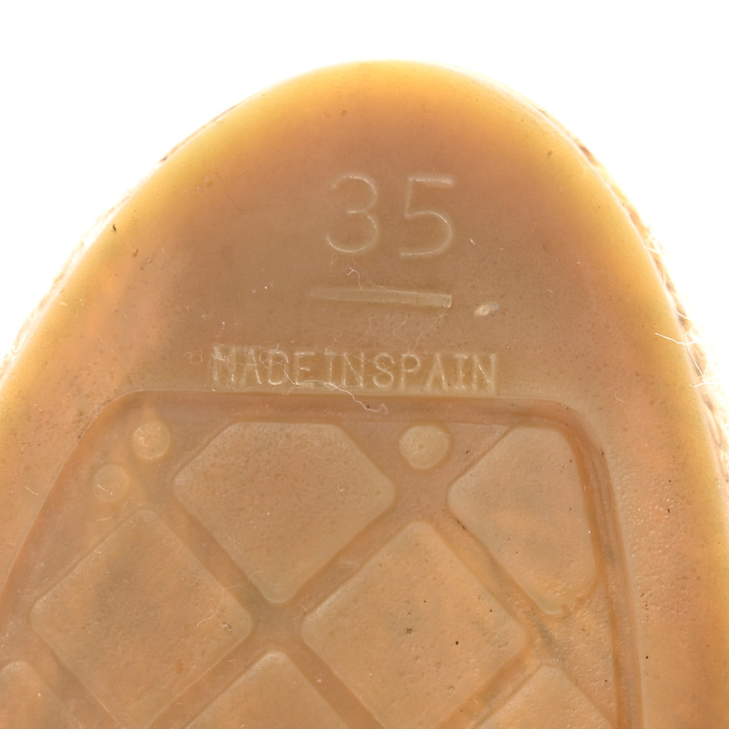 Chanel Lambskin CC Espadrilles 35 Beige Black 8 of 9