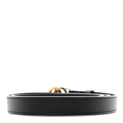 Gucci Calfskin Double G 20mm Belt 85 34 Belt Black 2 of 5