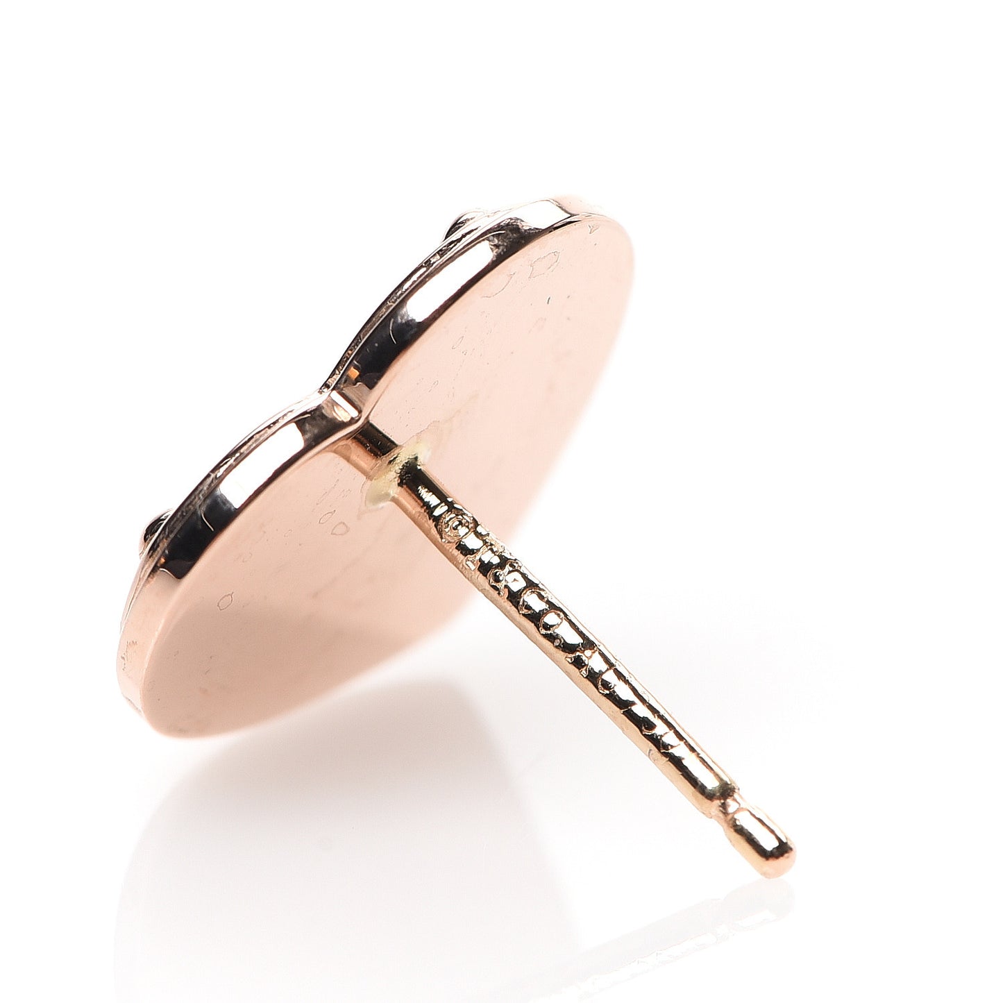 18K Rose Gold Return To Love Heart Earrings