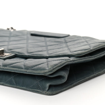 Chanel Washed Lambskin Quilted Maxi Take Away Flap Turquoise 11 of 11