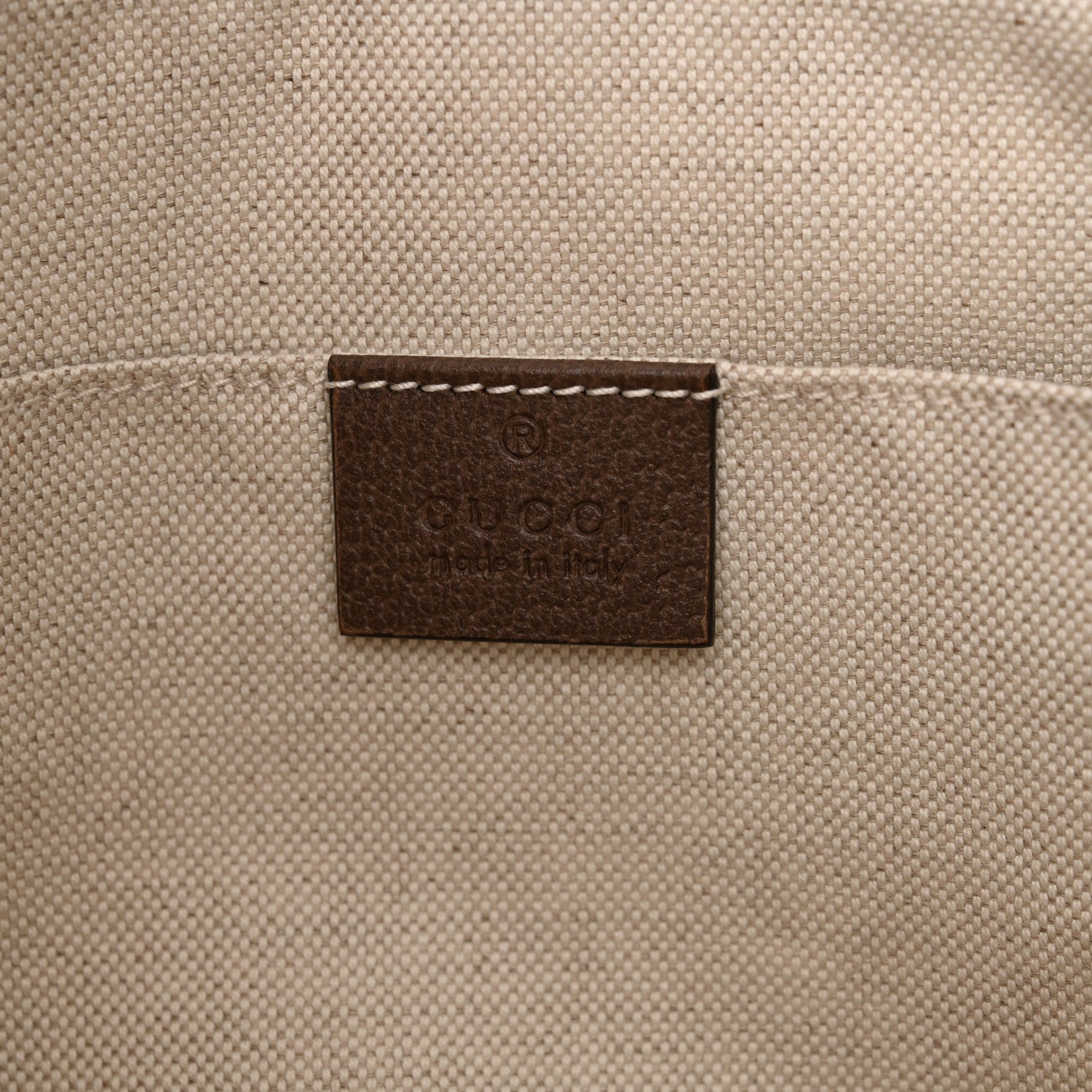 Gucci GG Supreme Monogram Textured Calfskin Web Medium Ophidia Briefcase Beige Ebony New Acero 6 of 10