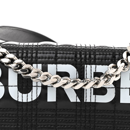 Burberry Patent Quilted Horseferry Print Small Lola Bag Black 8 of 10
