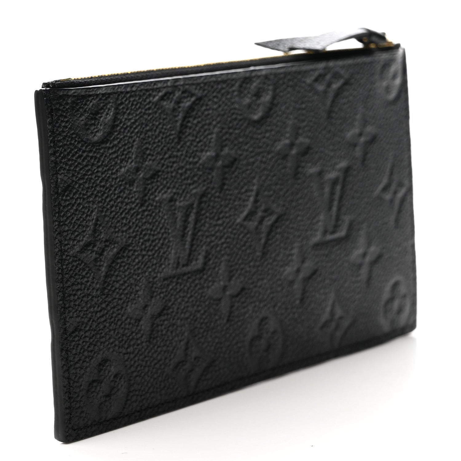 Louis Vuitton Empreinte Felicie Chain Wallet Zippered Insert Black 3 of 6